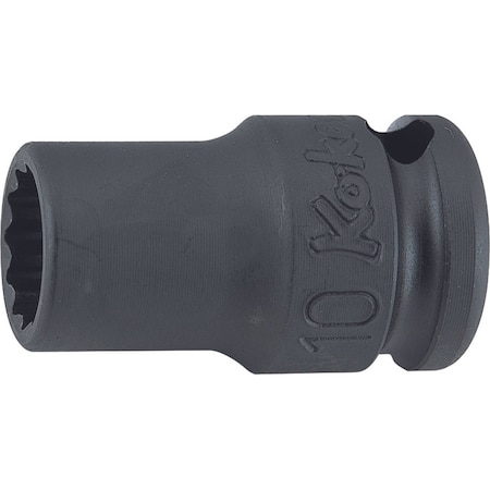Ko-Ken Socket 3/8 12 Point 32mm Thin walled 3/8 Sq. Drive 13406A-3/8